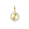 CARPE DIEM TIME IS GOLD CERAMIC CHARM